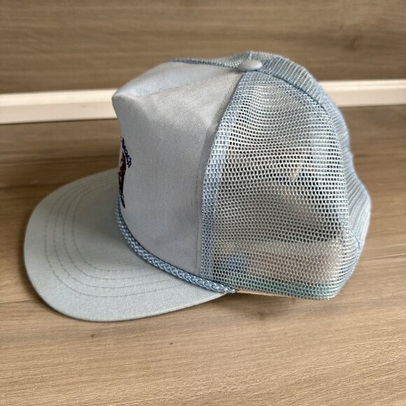 Daytona Beach Golf Club Hat Cap Baby Blue Squirrel Rope Adjustable Vintage USA - Picture 3 of 9